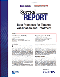 PDF: Best Practices for Tetanus Vaccination and Treatment
